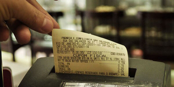 Impressora de cupom fiscal - Saipos Sistema para Restaurante