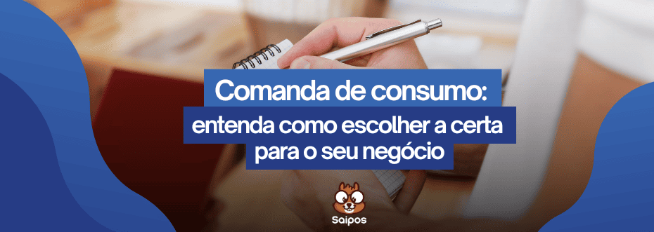 comanda de consumo SAIPOS