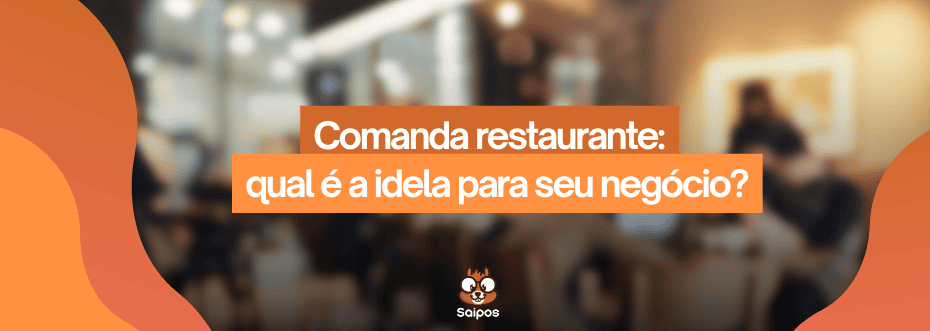 imagem representando a ideia de comanda restaurante