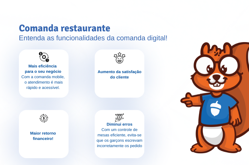 imagem de explicação sobre as funcionalidades da comanda restaurante-Saipos-Sistema para restaurante