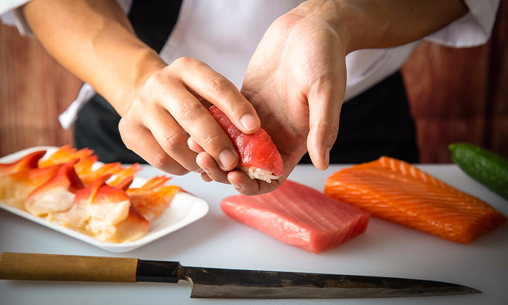 Calcular preço de Sushi