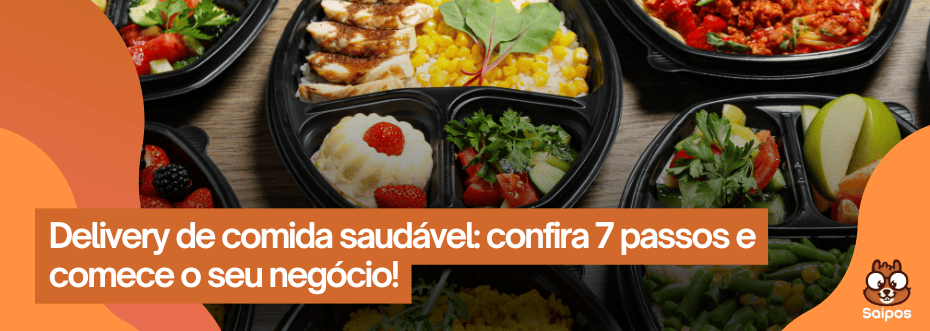 detalhes laranja com marmitas fitness