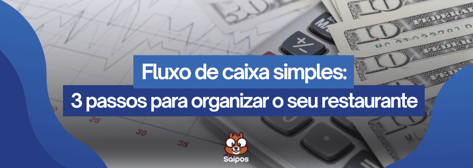 Fluxo de caixa simples SAIPOS