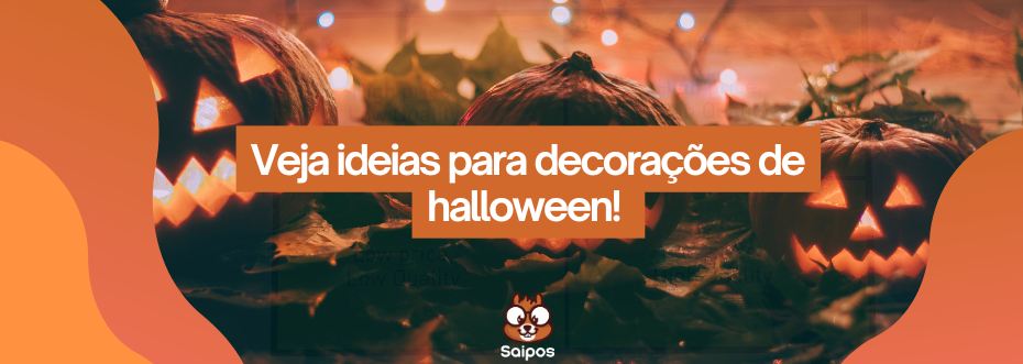 ideias para halloween SAIPOS