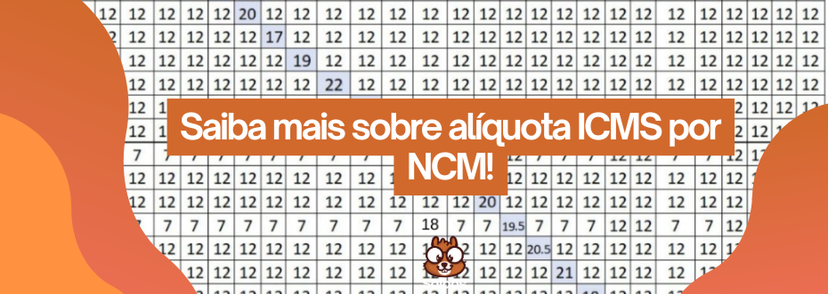 ALIQUOTA ICMS POR NCM SAIPOS