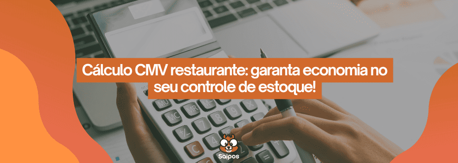 imagem que representa o cálculo do CMV - SAIPOS- Sistema para restaurantes