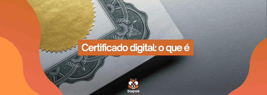 imagem representando o certificado e diploma_SAIPOS_Sistema para restaurantes