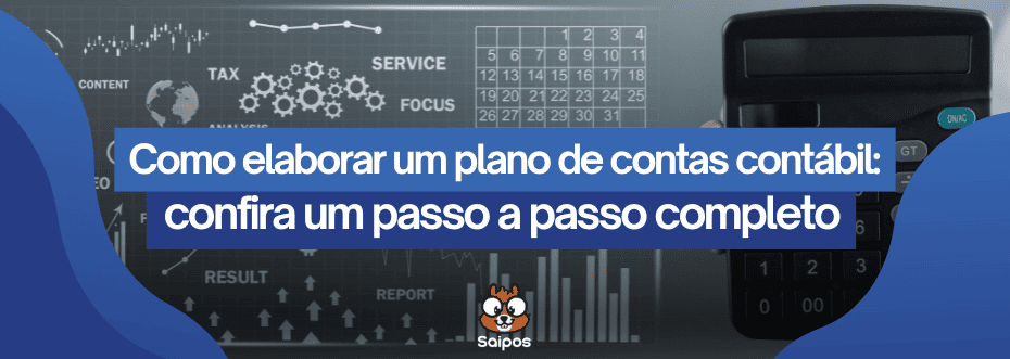 Plano de contas contábil SAIPOS