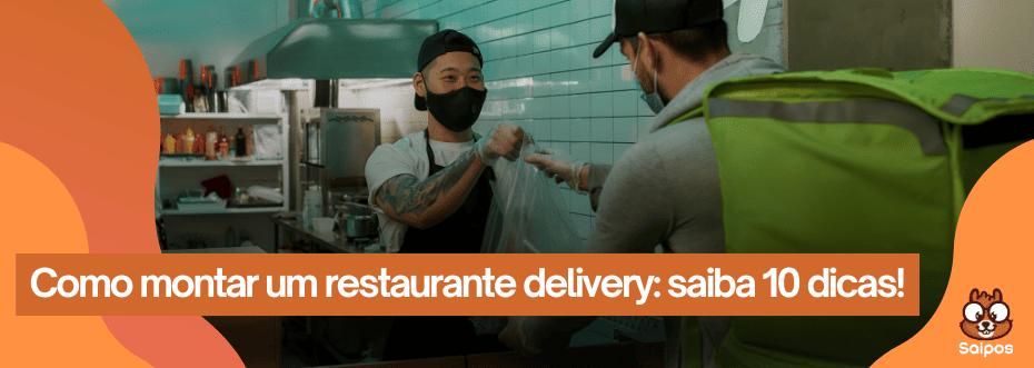 detalhes laranjas com imagem de entrega delivery