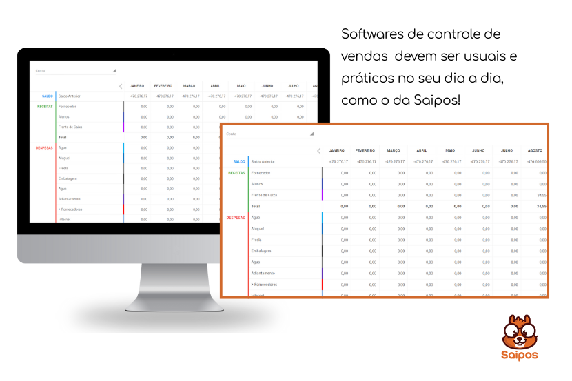 controle de vendas e comissões gratis -SAIPOS - Sistema para restaurante