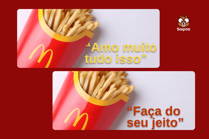 Exemplo de ações de promocionais da franquia McDonald's - SAIPOS- Sistema para restaurantes