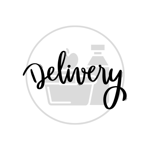 marmita delivery em preto e branco 