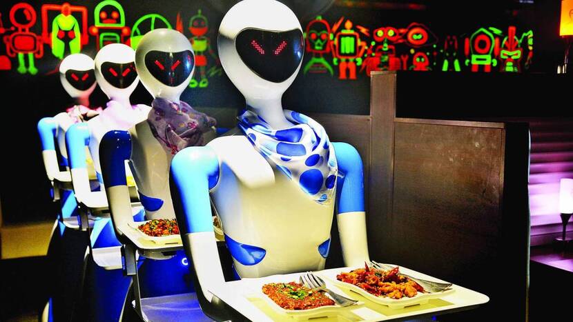 Índia terá restaurante com funcionários robôs