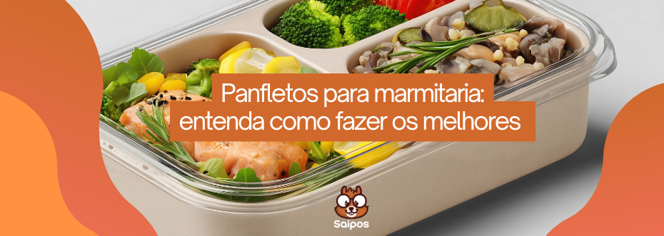 Panfletos de comida saudável