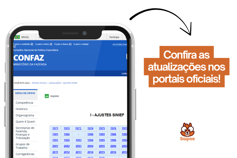 portais oficiais SAIPOS 