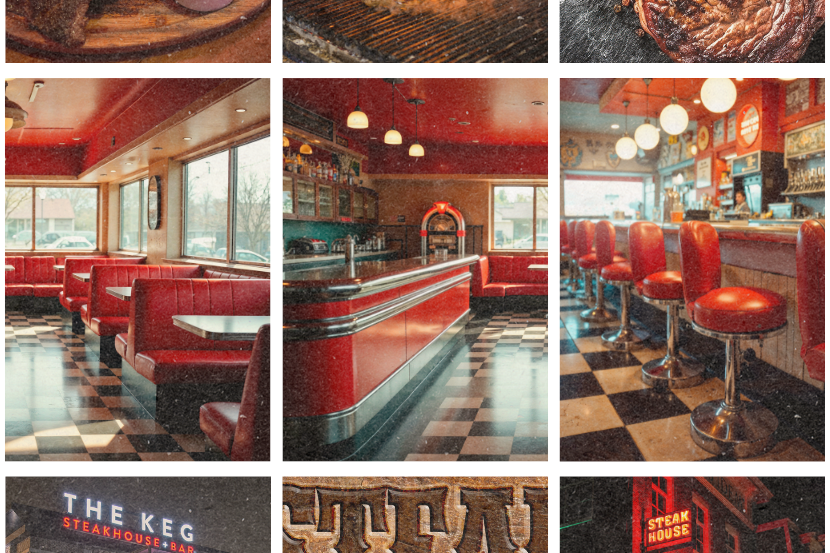 decoracao para steakhouse SAIPOS