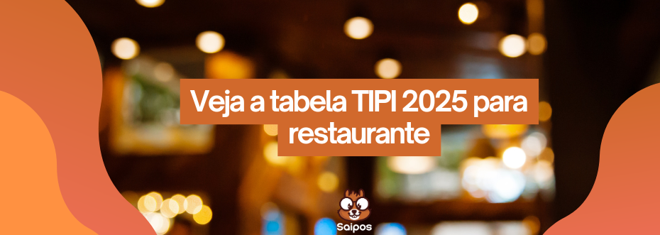 tabela tipi SAIPOS